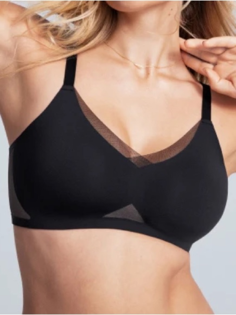 Honeylove Crossover Wireless Bra 36B/C